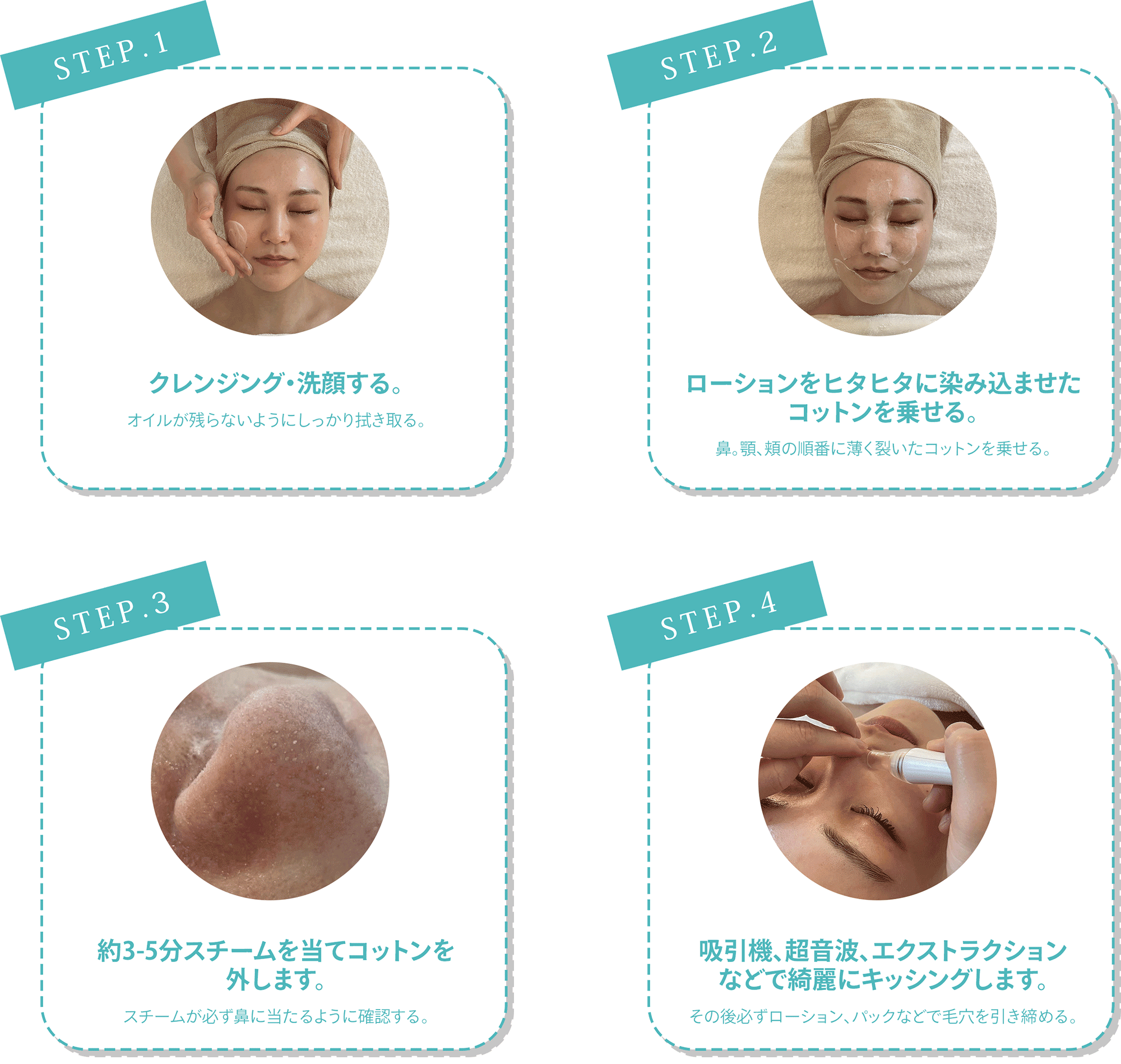 毛穴洗浄ローションZENHAREN使用方法